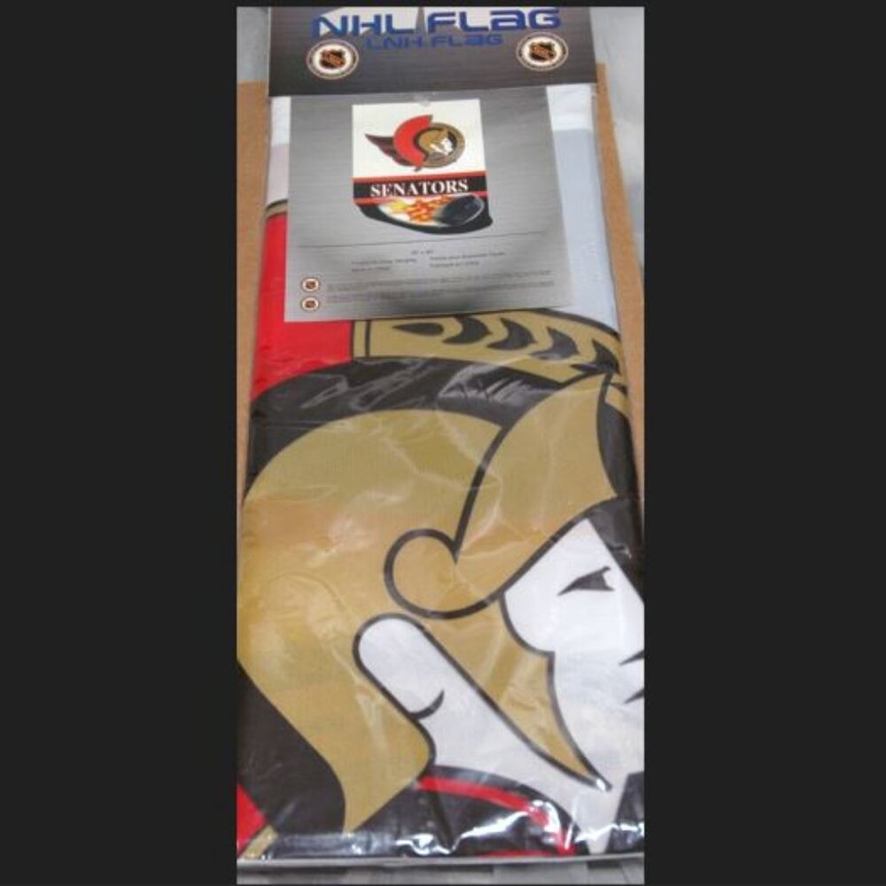 Ottawa SENATORS Flag Banner NHL Hockey 28"x40" NEW NIP